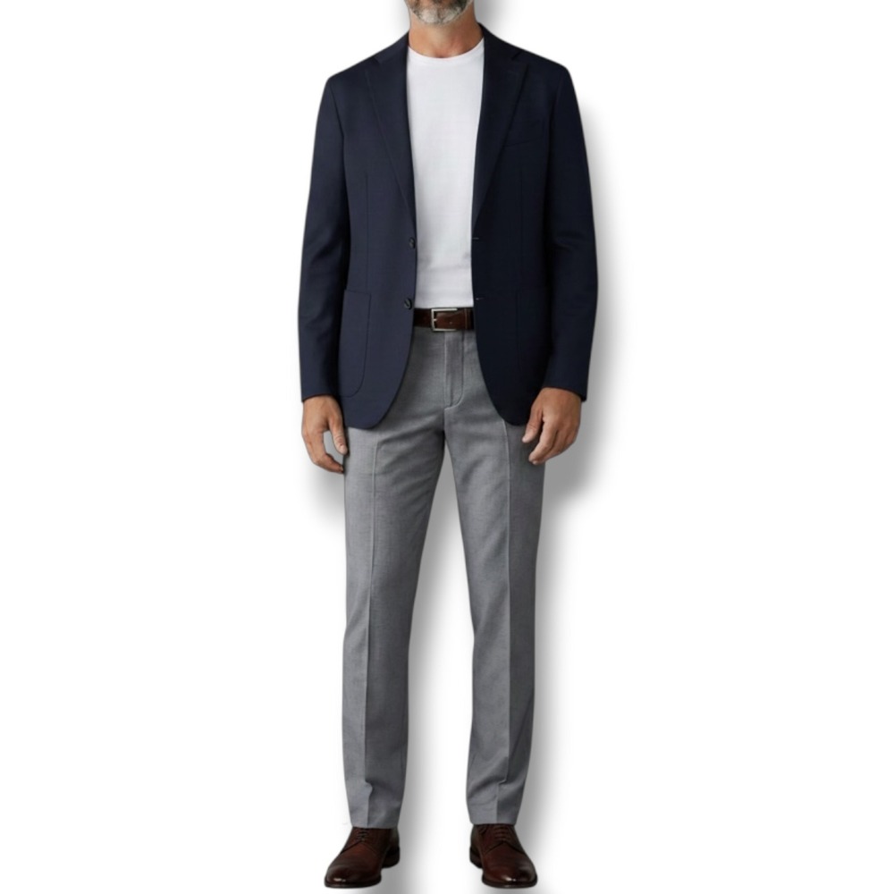 NWT Lauren Ralph Lauren Ultraflex Classic Fit Dress Pants Mens 38x34 Gray